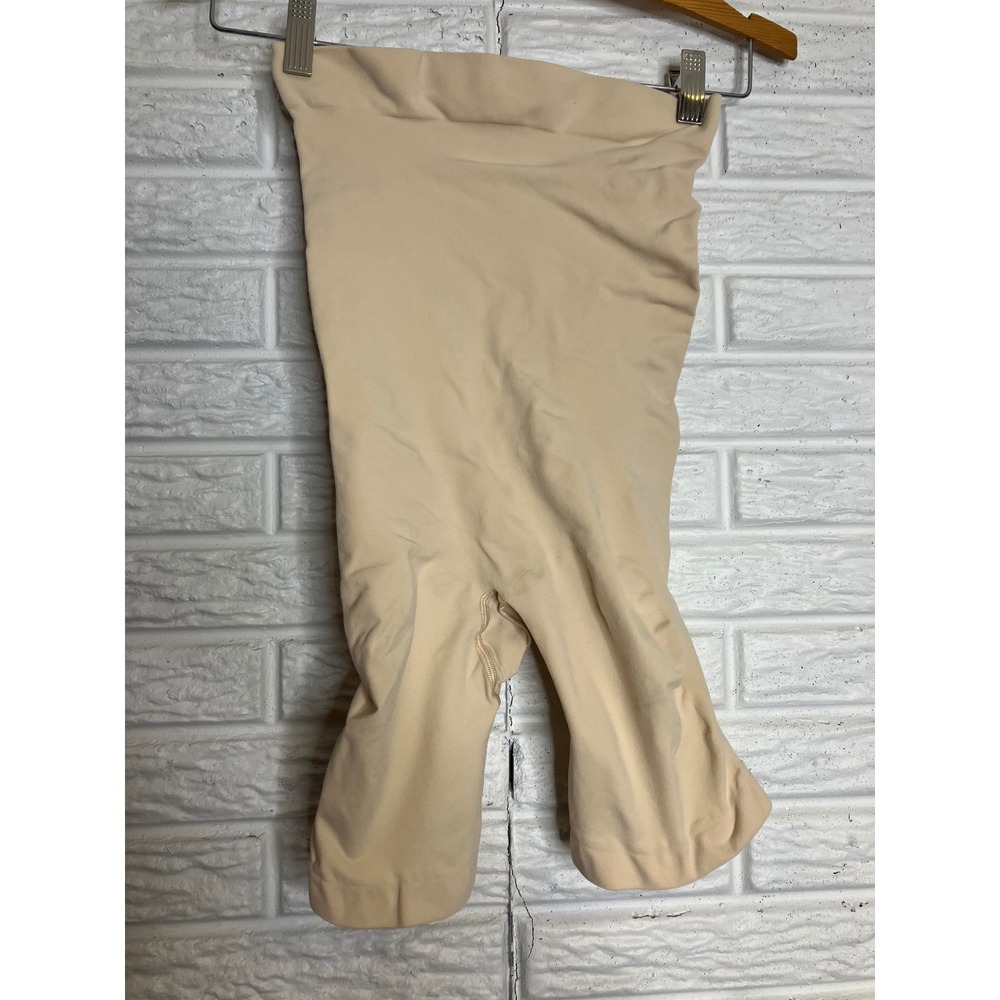 SKIMS Shapewear Mid‎ Thigh Short Womens 2XL Beige New With Flaw Seamless Sculpt